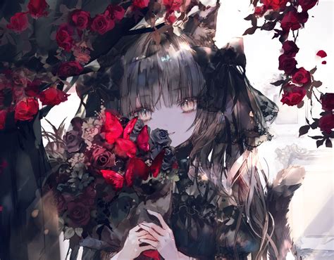 Anime Rose Wallpaper