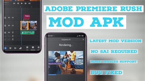 *rush is included as part of the following creative cloud memberships: Adobe Premiere Rush Latest Mod Apk For Android | Mod ...