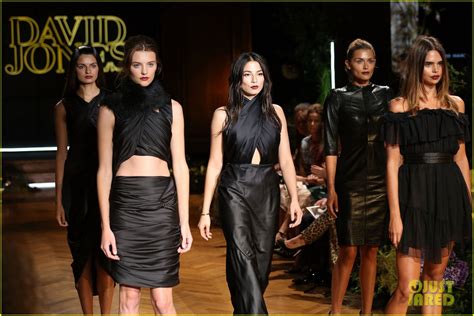 Jessica Gomes Hits The Runway For David Jones Collection Launch Photo