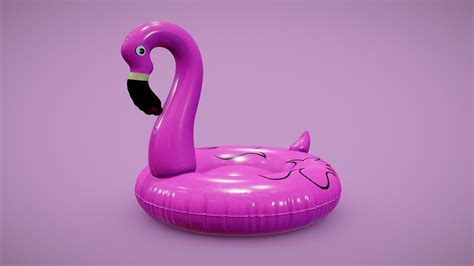 Flamingo Pool Float Pbr Buy Royalty Free 3d Model By Romullus
