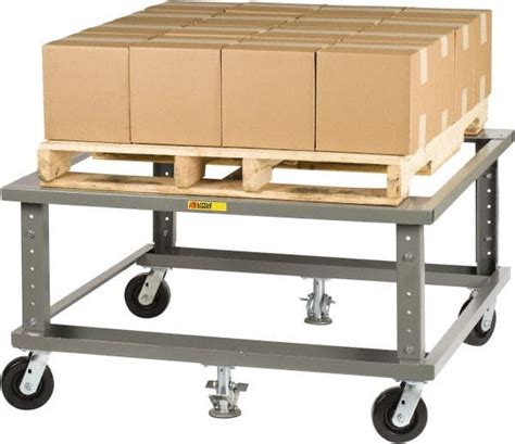 Little Giant 3600 Lb Capacity Steel Adjustable Height Pallet Stand