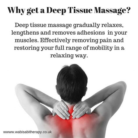 Why Get A Deep Tissue Massage It Feels Good And It Is Beneficial To Your Health When Muscles