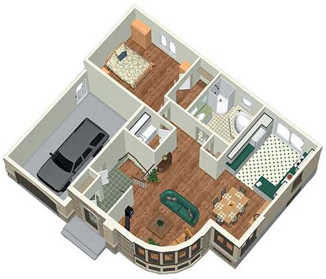 One Bedroom European Cottage 80312pm Architectural Designs House
