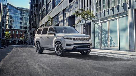 New jeep grand wagoneer to be presented to dealers this. Jeep Grand Wagoneer Concept 2020 4K 2 Wallpaper | HD Car ...