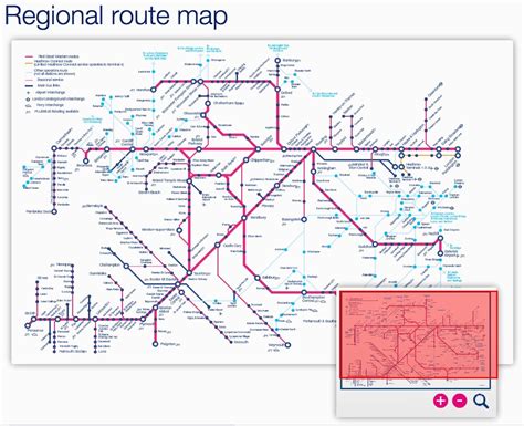Rail Network Map England Secretmuseum