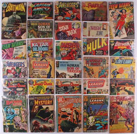 If the buyer wishes to have the comic cgc certified, the buyer must pay the cgc fee and pba invoice in full within seven days of the auction. Lot of (28) Vintage 15 Cent Comic Books with The Hulk ...