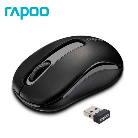 Rapoo M10 24g Mini Optical Wireless Mouse Reliable 1000dpi Mice With