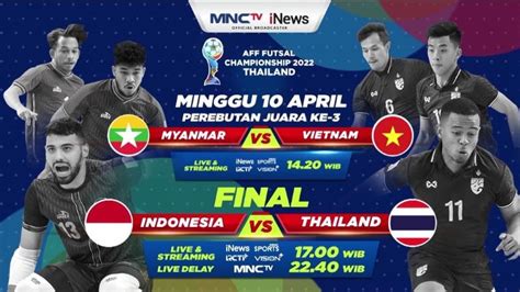 Jadwal Indonesia Vs Thailand 2022 Jadwal Afc Pertandingan Timnas