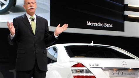 Gewinnwarnung Daimler Chef Zetsche Senkt Prognose Schon Wieder Welt