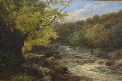 John Brandon Smith 19th Century Oil On Canvas Rocky