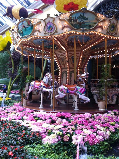 Inside The Bellagio Las Vegas Memories Love Carousels