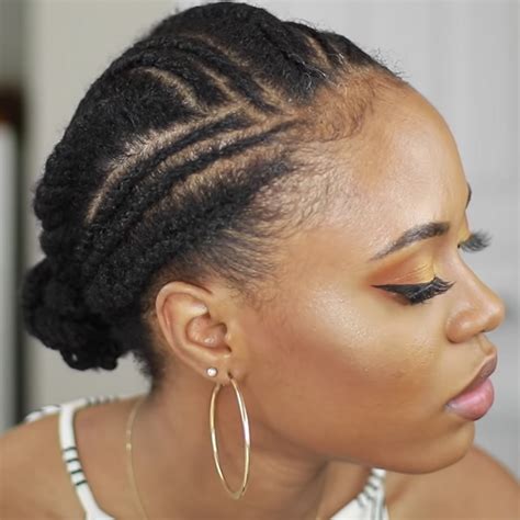 5 most inspiring flat twists for natural hair in 2021 ⋆ african american hairstyle videos aahv