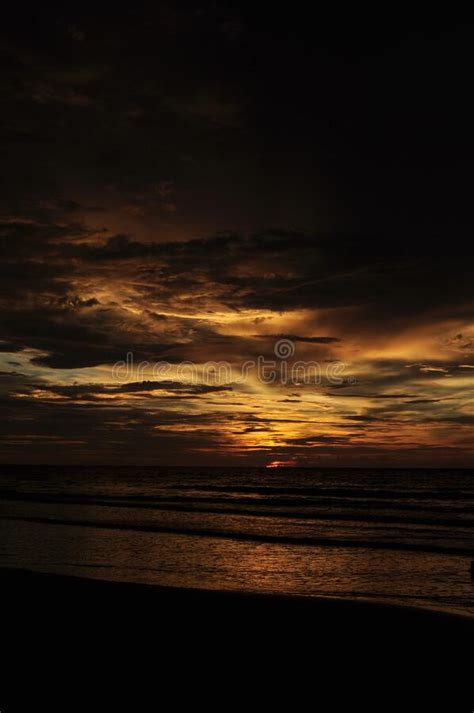 Sunset At The Maldives Beaches Stock Photo Image Of Miri Australia
