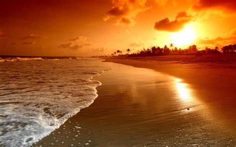 Romantic Beach Beach Sunset Wallpaper Sunset Pictures Sunset Wallpaper