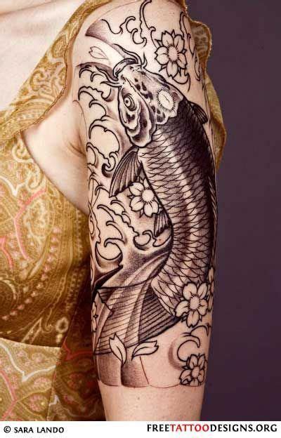 40 Koi Fish Tattoos Japanese And Chinese Designs