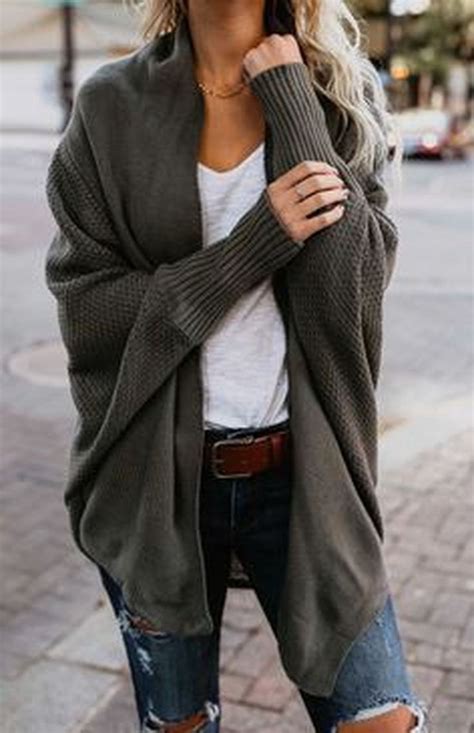 112 Perfect Ways To Wear Your Cardigans This Fall Sweaters Women Fashion