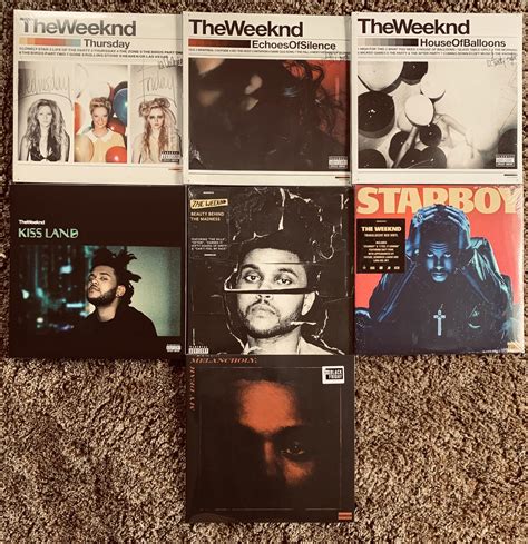 The Weeknd Discography Rhiphopvinyl