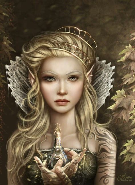 Elfa Reina Fantasy Pictures Fantasy Art Elves