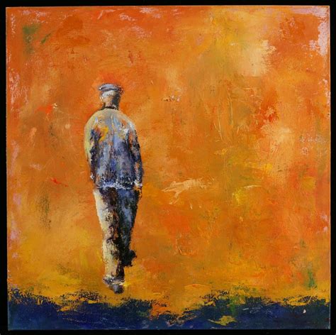Contemporary Figure Painting Contemporary Painting The Walking Man