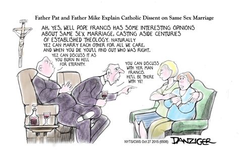 Father Pat And Father Mike Danziger Cartoons