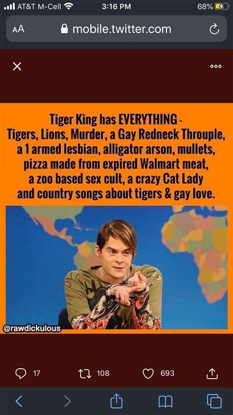Tiger King Has Everything Rtigerking Tiger King Murder Mayhem