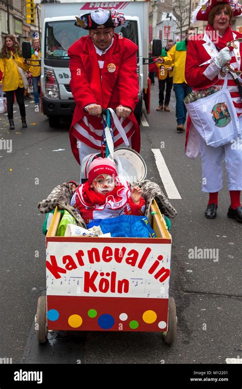Germany Cologne Carnival Carnival Parade On Shrove Tuesday In The District Nippes