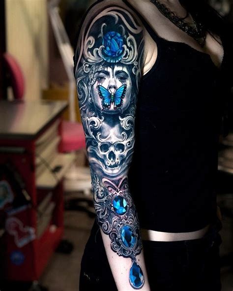 90 Cool Sleeve Tattoo Designs For Every Style Art And Design Sleeve Tattoos Best Sleeve