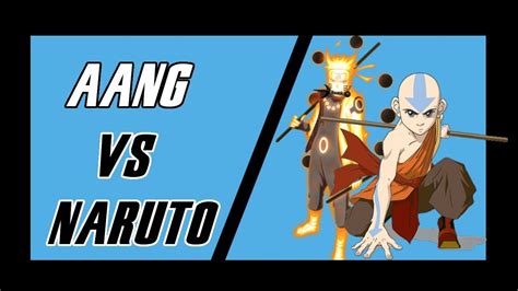 Avatar Aang Vs Naruto Youtube