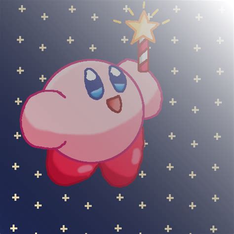 Pixilart Star Rod Kirby By Cheddargirl