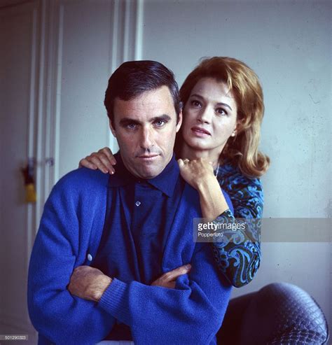 American Singer And Composer Burt Bacharach Posed With His Wife Angie Dickinson Angie Poses