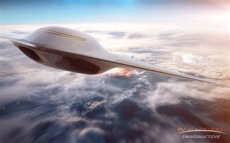 Paradoxal Hypersonic Aircraft Behance