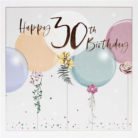 Maybe you would like to learn more about one of these? Happy 30th Birthday Card | Ocado