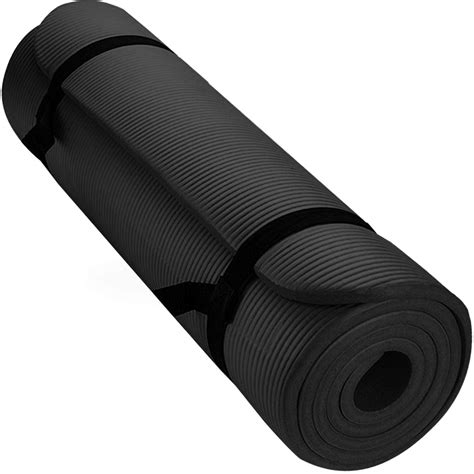 Yoga mat half inch thick. Aduro Sport Yoga Workout Mat, 1/2-Inch Extra Thick Yoga ...