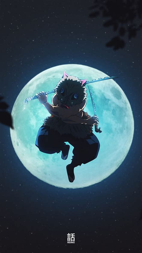 Inosuke Hashibira Anime Demon Slayer Japan Kimetsu No Yaiba