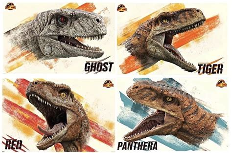 Atrociraptor Squad Jurassic World Poster Jurassic World Dinosaurs Jurassic Park World