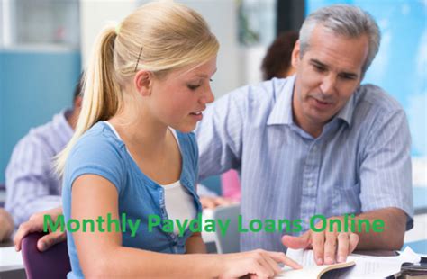 Monthly Installment Payday Loans A Listly List