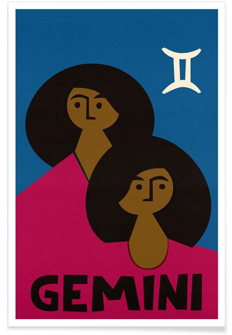 Gemini Poster Juniqe