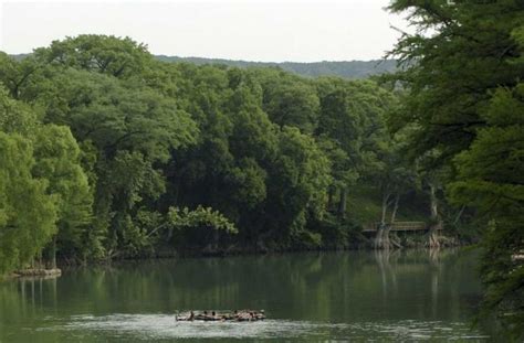 New Braunfels Is Very Popular During The Summer For Tubing Down The