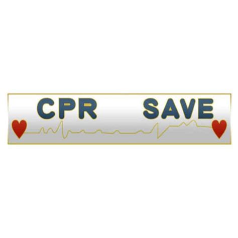 Cpr Save Citation Bar Medal The Pin People