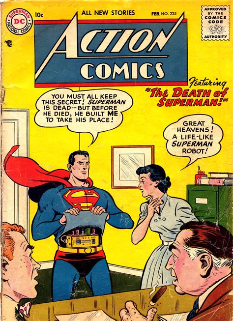 Action Comics 1938 225 Read Action Comics 1938 Issue 225 Online