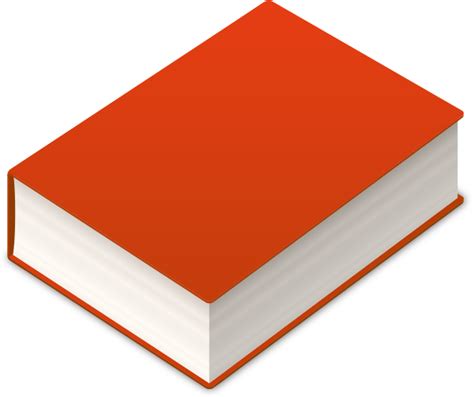 Book2 Icon Orange Vector Data Svgvectorpublic Domain Icon Park