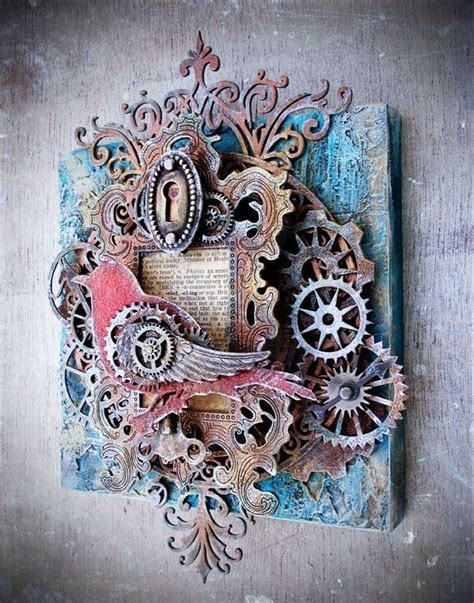 1148 Best Images About Mixed Media Altered Art On Pinterest