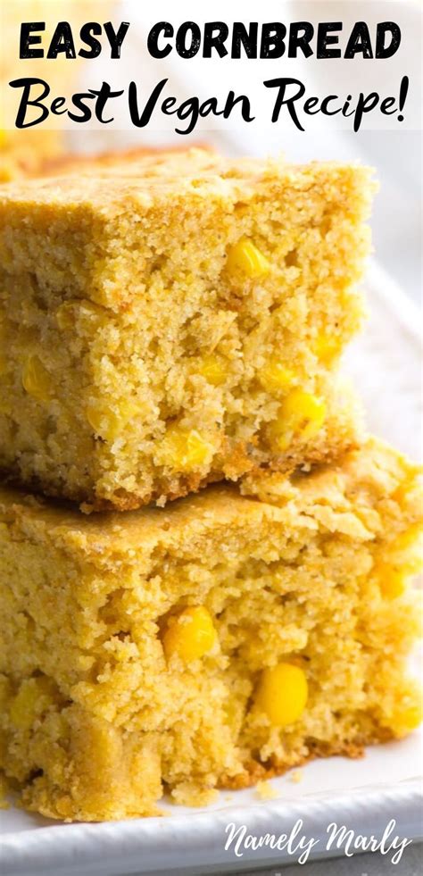Make your own cornbread using polenta or cornmeal. This is the BEST Vegan Cornbread Recipe! Guess what? It's made with corn and creates a delic ...