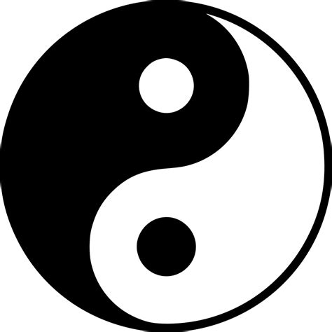 Yin And Yang Png Transparent Image Download Size 980x982px