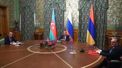 Russia Hosts Armenia Azerbaijan Talks As Fighting Over Nagorno Karabakh