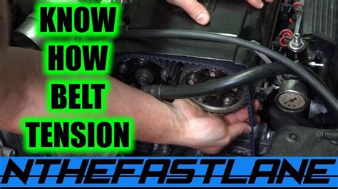 ️belt Tension How To Know The Correct Tension📌 Youtube