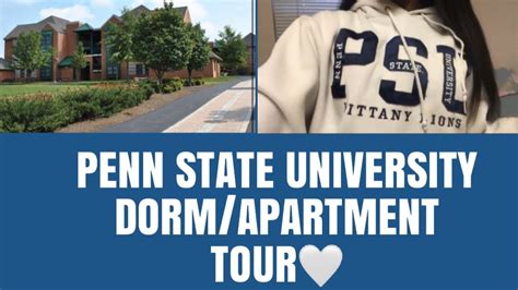Penn State University Dormapartment Tour 2019 Youtube