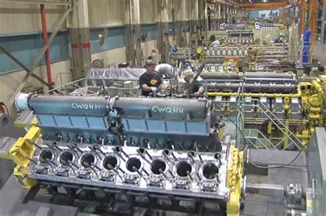 Video Caterpillar Diesel Engines Being Assembled Set To Music Enginelabs