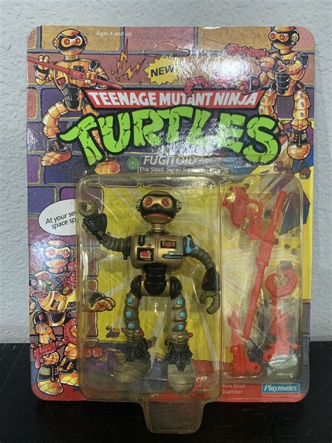 1990 Teenage Mutant Ninja Turtles Fugitoid Vintage New Values Mavin