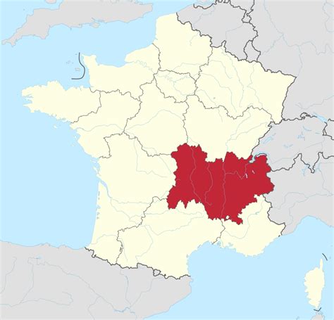 Région Auvergne Rhône Alpes Regions